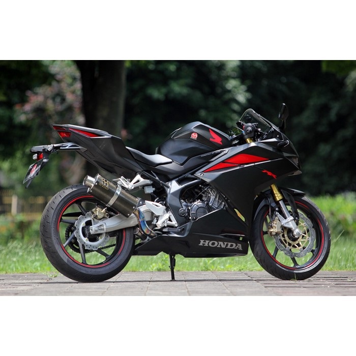 POWERBOX スリップオンマフラー Titan＆Carbon CBR250RR 17