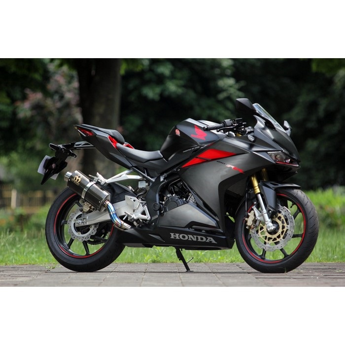 POWERBOX スリップオンマフラー Titan＆Carbon CBR250RR 17-｜スリップ