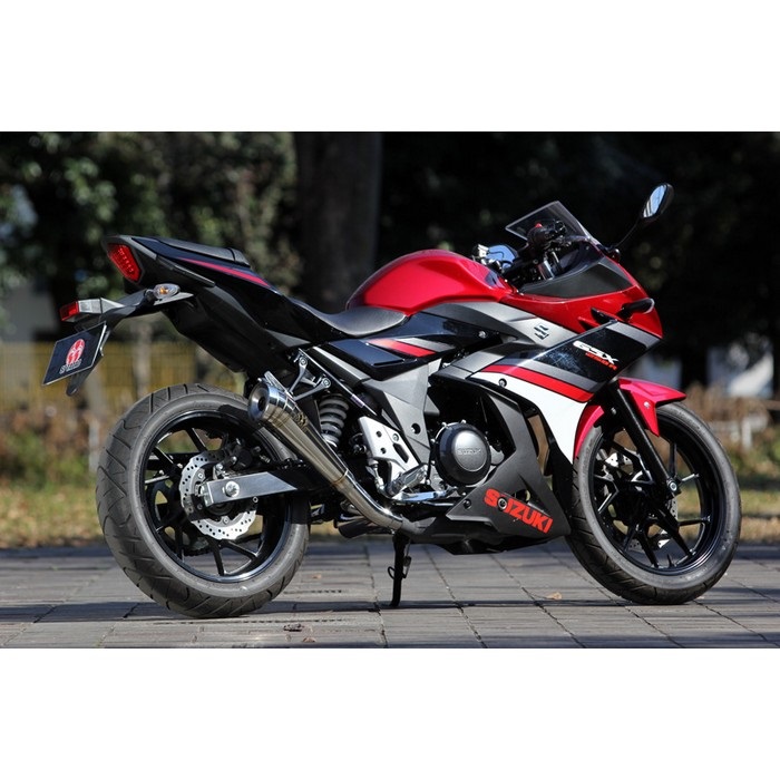 POWERBOX MEGAPHONE スリップオンマフラー GSX250R(2BK-DN11A