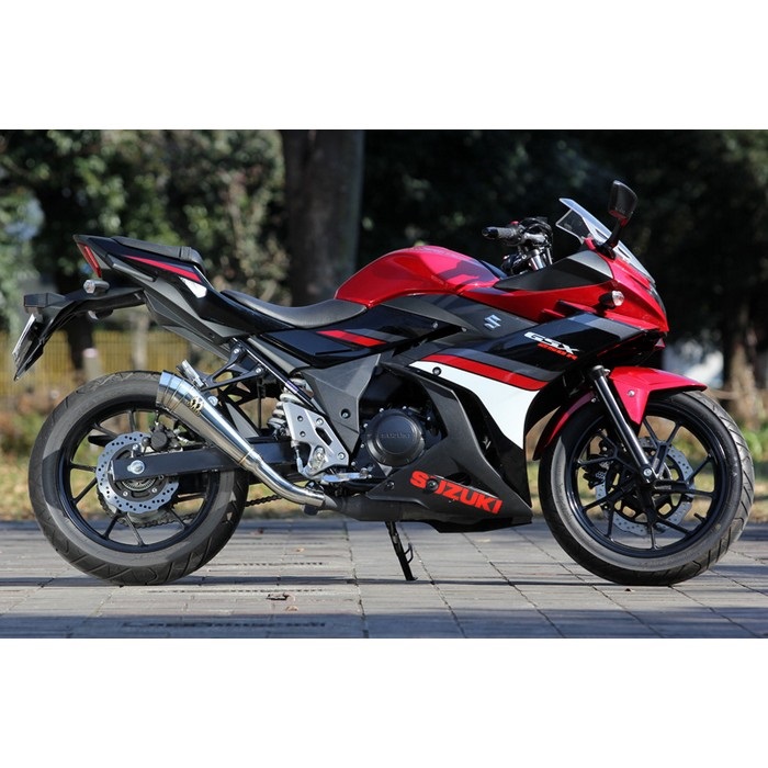 POWERBOX MEGAPHONE スリップオンマフラー GSX250R(2BK-DN11A POWERBOX MEGAPHONE スリップオンマフラー GSX250R(2BK-DN11A