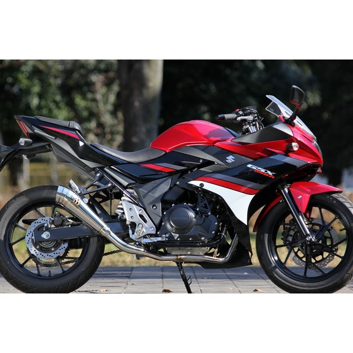 POWERBOX MEGAPHONE スリップオンマフラー GSX250R(2BK-DN11A