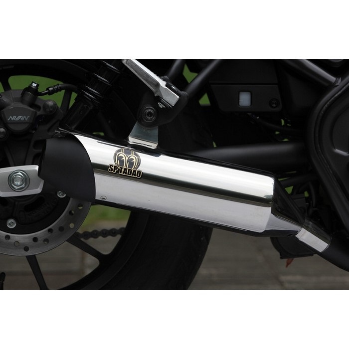 POWERBOX スリップオンマフラー SUS レブル250 -22｜スリップオン