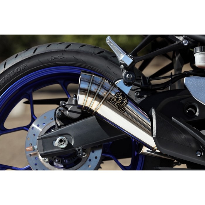 POWERBOX MEGAPHONE スリップオンマフラー YZF-R25/MT-25 14