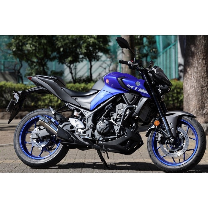 MT-25 YZF-R25　プラナススリップオンマフラー PRUNUS GPスリップオンマフラー YZF-R25/YZF-R3/MT-25/MT-03
