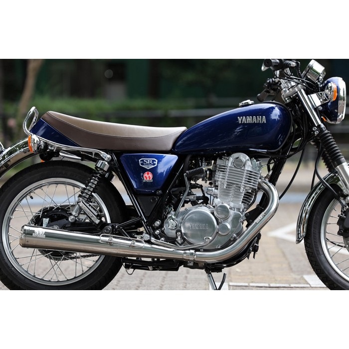 SR400 スリップオン マフラー グッズ(GOODS) ESPECIALLY TAPERED CORN スリップオンマフラー