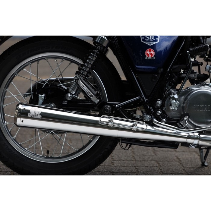 POWERBOX スリップオンマフラー SR400 18-｜スリップオンサイレンサー