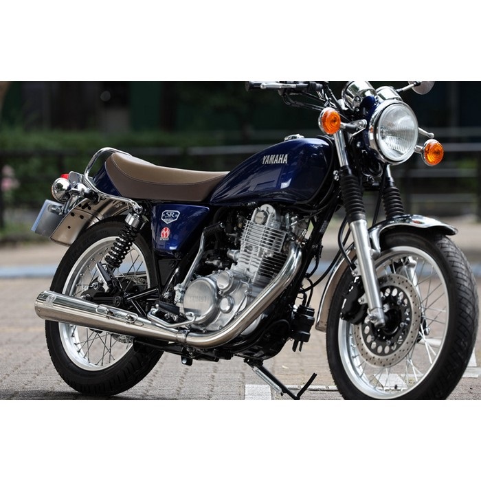 POWERBOX スリップオンマフラー SR400 18-｜スリップオンサイレンサー