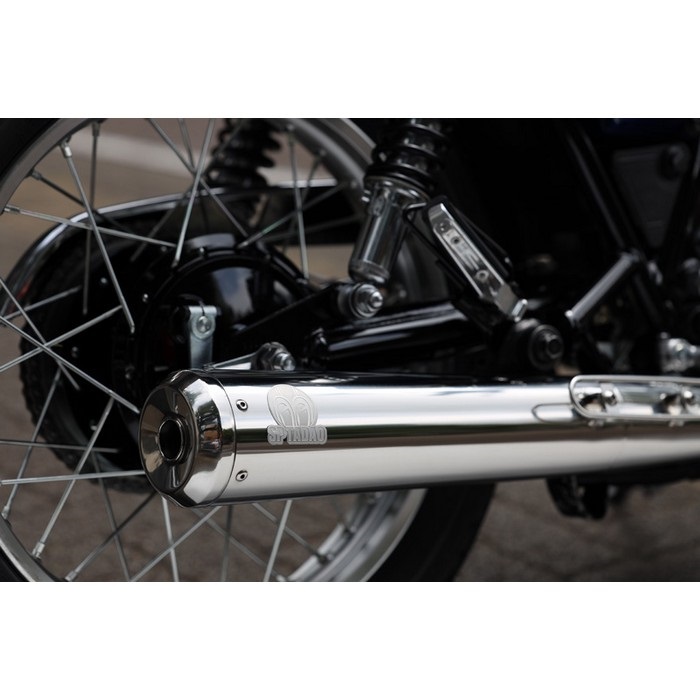 POWERBOX スリップオンマフラー SR400 18-｜スリップオンサイレンサー