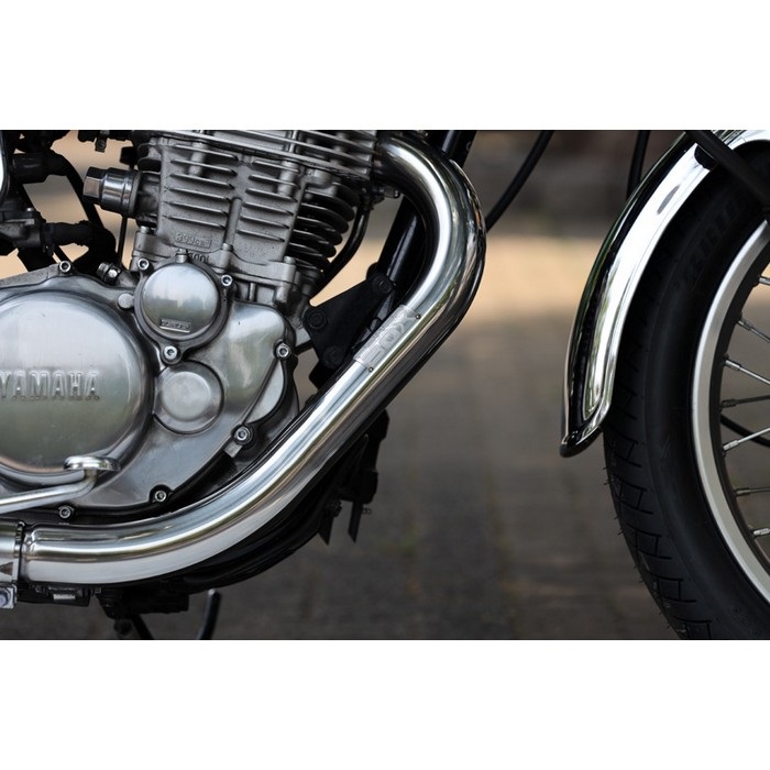 POWERBOX スリップオンマフラー SR400 18-｜スリップオンサイレンサー