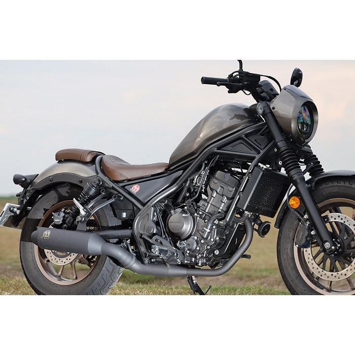 楽天市場】ホンダ レブル250/S SSメガホン フルエキゾースト