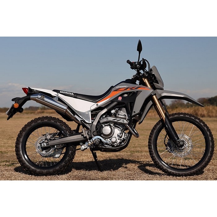 CRF250L CRF250M MD38 RSV スリップオン マフラー ホンダ CRF250L CRF250 RALLY 2021-2023 MD47 LCIPARTS ツイン