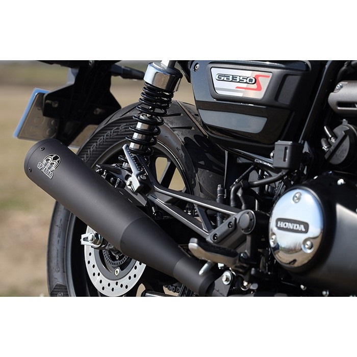 POWERBOX スリップオンマフラー ブラックエディション GB350S 23