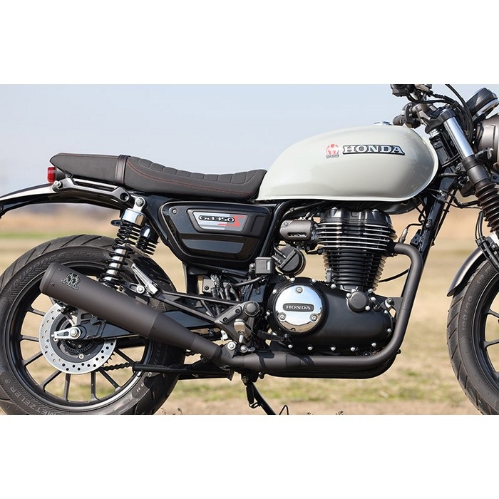 POWERBOX スリップオンマフラー ブラックエディション GB350S 23