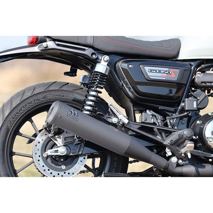 POWERBOX スリップオンマフラー ブラックエディション GB350S 23