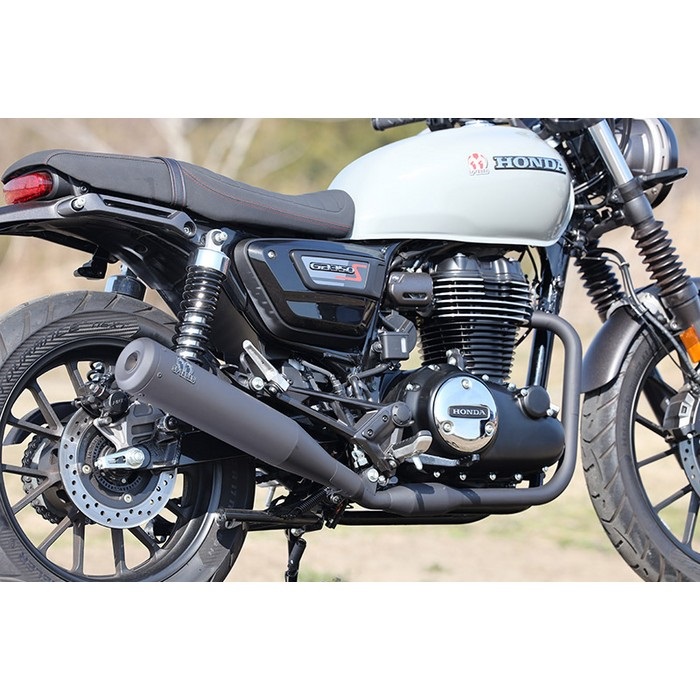POWERBOX スリップオンマフラー ブラックエディション GB350S 23