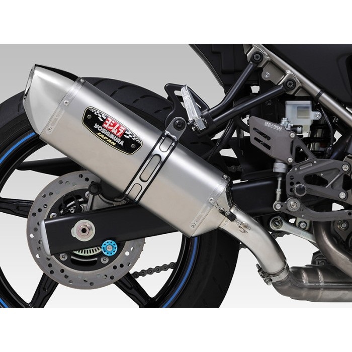 R-77Jサイクロン EXPORT SPEC 政府認証 スリップオンマフラー SV650 22