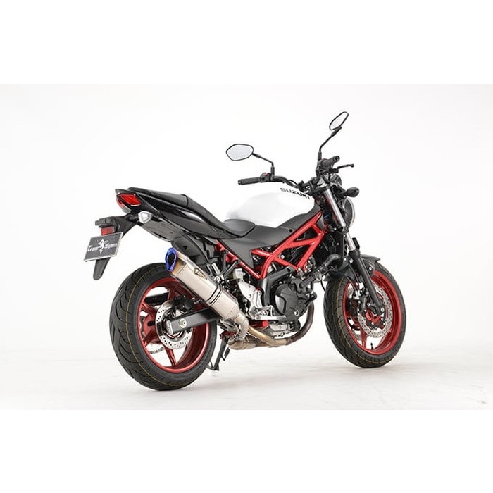 SV650 ABS スリップオンマフラー リアルスペック スリップオンマフラー SV650 ABS 17-｜スリップオン