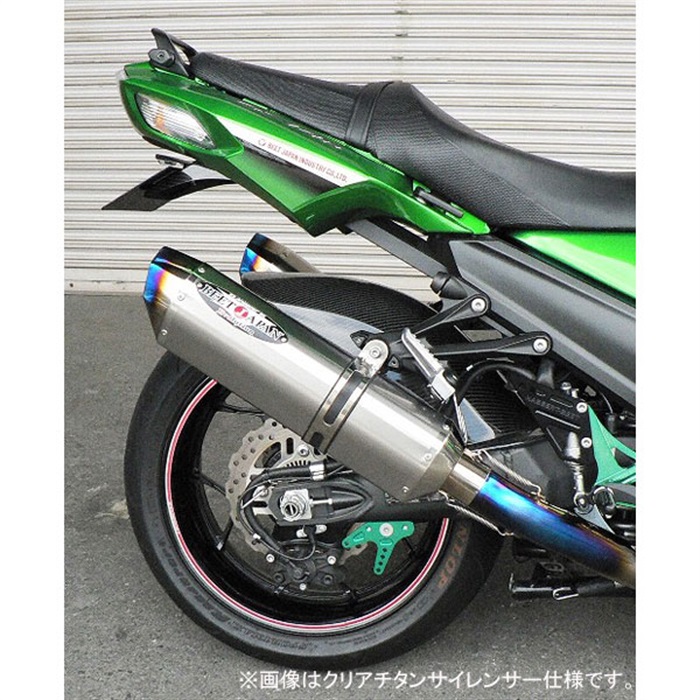 N-EvoⅡ T2 スリップオンマフラー ZX-14R 12-15｜スリップオン