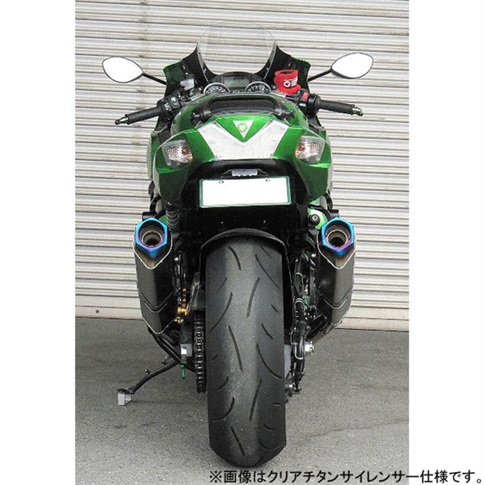 N-EvoⅡ T2 スリップオンマフラー ZX-14R 12-15｜スリップオン