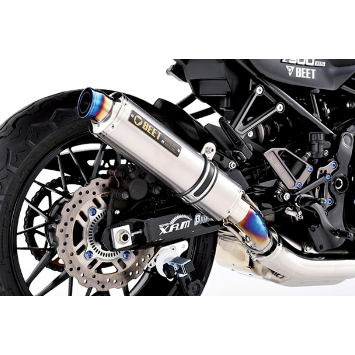 汎用 マフラー スリップオン サイレンサー チタン サイレンサー z900rs