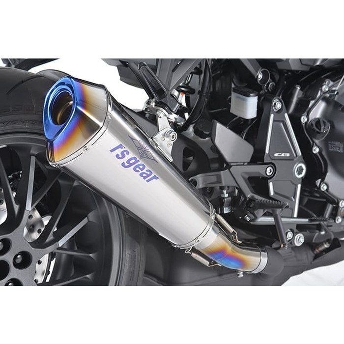 CB1000R(SC80) アールズギヤ　スリップオンマフラー GP スペック スリップオンマフラー チタンポリッシュ CB1000R 18