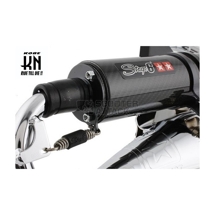 STAGE6 ユーロチャンバー【BWS50 3AA/SLIDER】50cc-70cc【ブラック