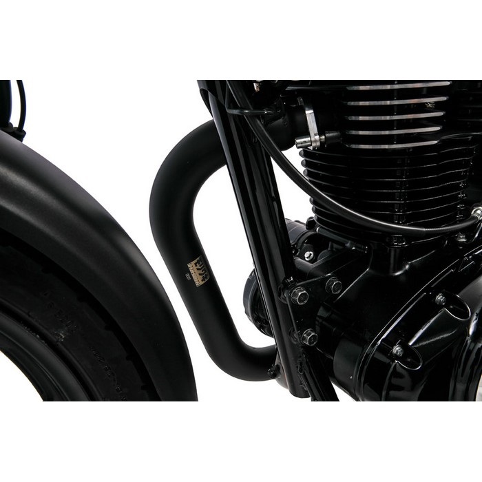 B.R.S フロントパイプ BLACK 21- GB350S｜エキゾーストパイプ