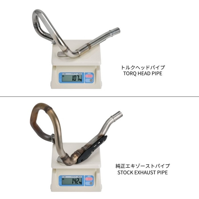 トルクヘッドパイプ KLX230/S/SM/SHERPA'25-｜エキゾーストパイプ｜の