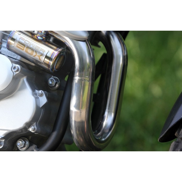 POWERBOX パイプ TitanSolid SEROW250/XT250X 08-｜エキゾーストパイプ
