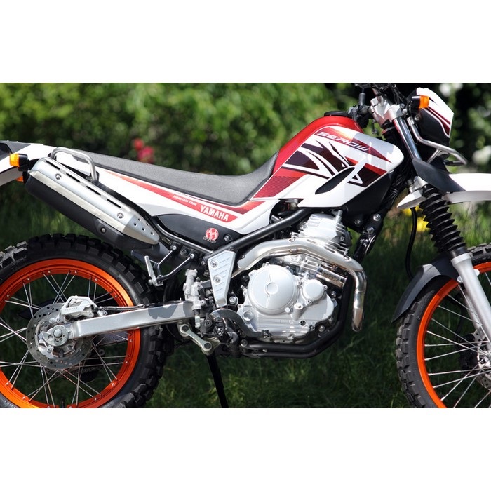 POWERBOX パイプ TitanSolid SEROW250/XT250X 08-｜エキゾーストパイプ