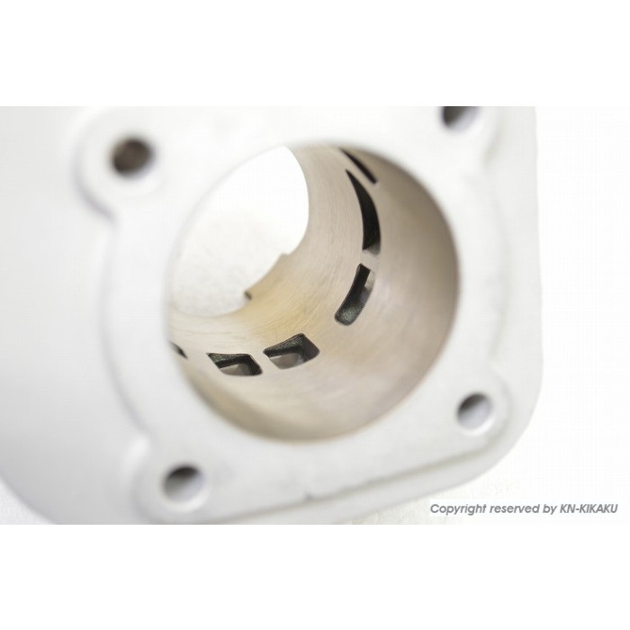 KN EX3ポート アルミメッキボアアップKIT 【ヤマハ50cc横型エンジン