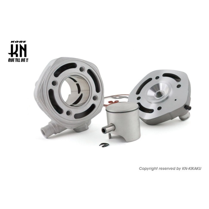 STAGE6 水冷センターリブ アルミ70cc、横JOG50用 STAGE6 水冷センターリブ アルミボアアップキット 【10mmピン】MK2【横
