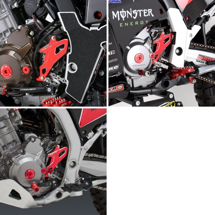 ドライブカバー レッド KX250F 04-｜エンジンカバー・エンジン周辺機能
