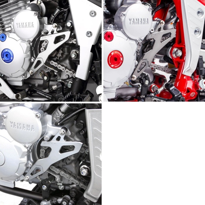 ドライブカバー レッド KX250F 04-｜エンジンカバー・エンジン周辺機能