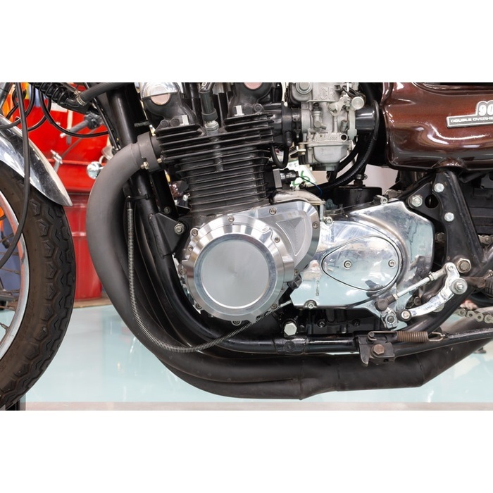 BILLET ダイナモカバー Type-Z シルバー KZ1000他｜エンジン