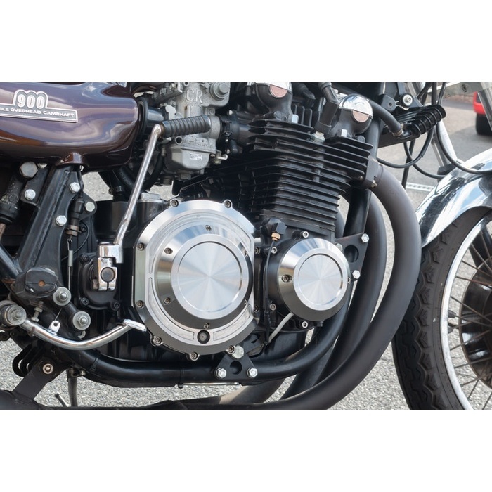 色々卸さま　専用 BILLET ポイントカバー Type-Z シルバー Z1000他｜エンジン