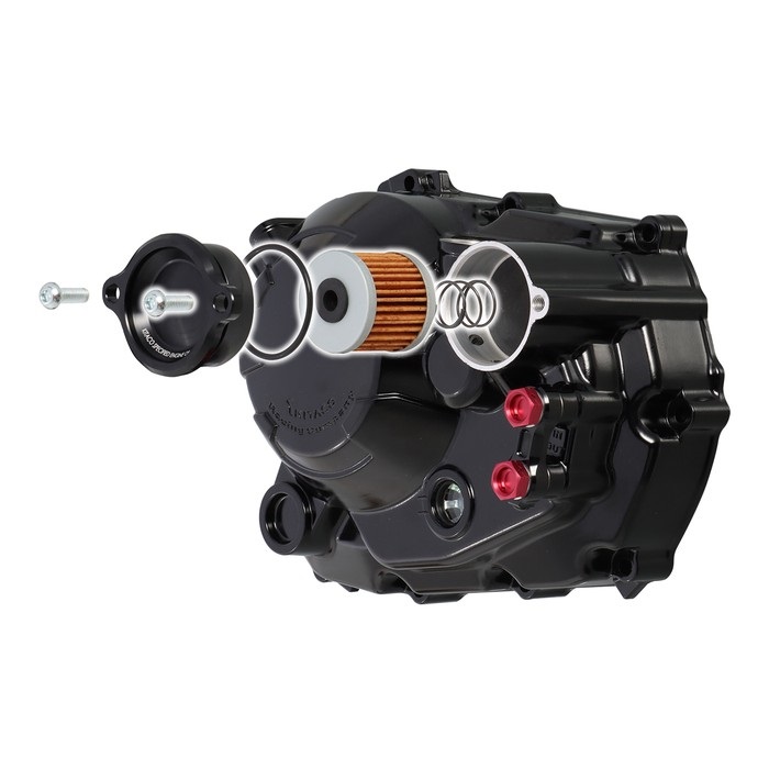 クラッチカバーKIT ブラック モンキー125（JB03/JB05）等｜エンジン