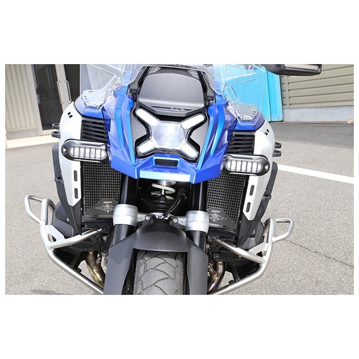 ラジエターコアガード スモールロゴ / シルバー R1300GS 23-/GS