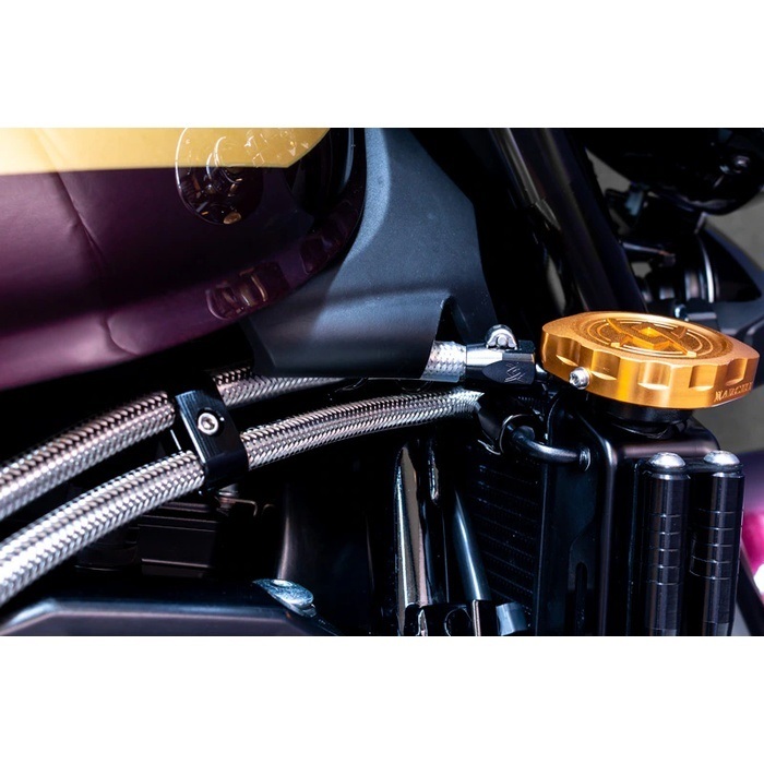 ステンレスメッシュ オーバーフローホースセット Z900RS 21