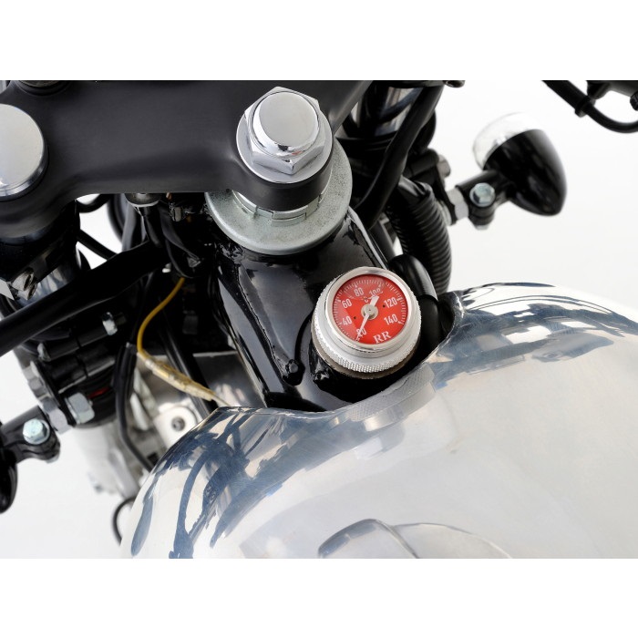 ヤマハ SR400 RR社 ディップスティック油温計 文字盤ホワイト ドイツ製