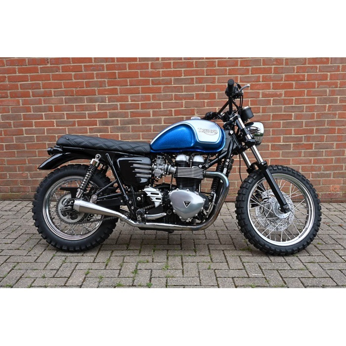フラットメーターステー 空冷 T100 10-15 Scrambler 10-15 Thruxton 10