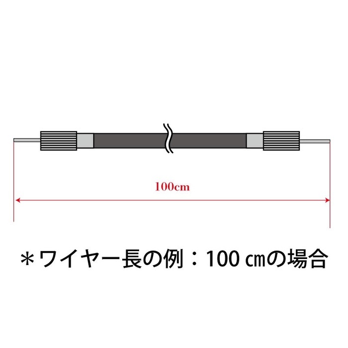 スピードメーターケーブル メーターギアネジサイズ M11 KZ1000他