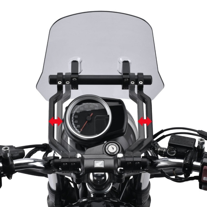 エクスプローラーウィンドシールド ショートタイプ GB350/S用