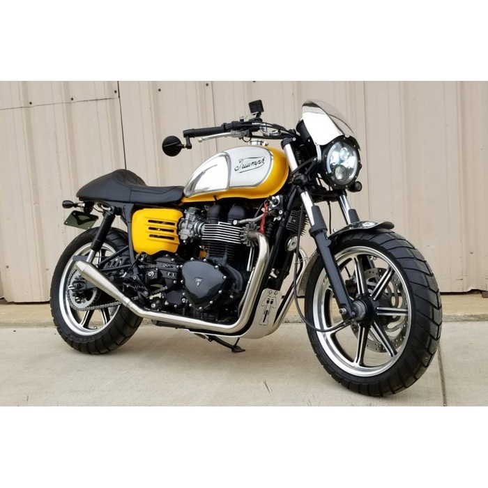 Motone ボンネビルｔ120 t100用 スクリーン アルミポリッシュ Amazon | モートーン(Motone) スクリーン MICROBLADE アルミ