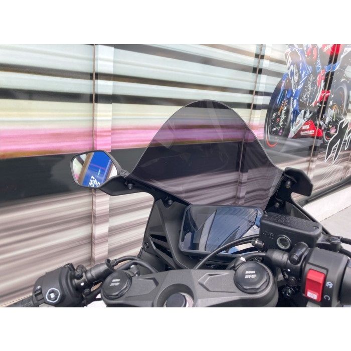 CBR650R(2019-2024)TSRスクリーン/50mmUP+20LONG スクリーン 50mmUP+20LONG スモーク CBR650R（RH03/19-)(RH17/24
