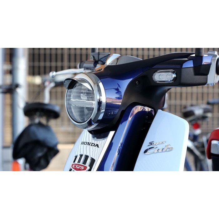 ヘッドライトバイザー スーパーカブC125 18-｜スクリーン・バイザー