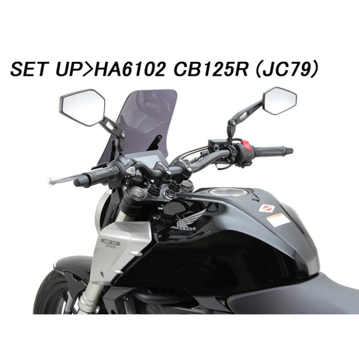 CB250R(MC52)　スクリーン・ヘッドライトガードセット　ホンダ CB250R(MC52) スクリーン・ヘッドライトガードセット ホンダ