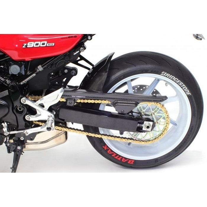 Z900RS カフェ NEXRAY ネクスレイ ドライ カーボン リアフェンダー ドライカーボン外装パーツ リアフェンダー (チェーンガード付) Z900RS