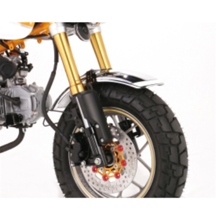 OVERダウンフェンダー キットMONKEY125 エンブレム KITACO ダウンフェンダーステー モンキー125｜フロントフェンダー