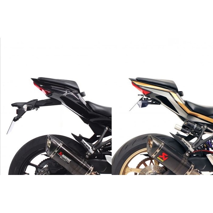 フェンダーレスキット ブラック [新LEDナンバー灯付き] ZX-25R 20-23